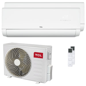 Condizionatore TCL VoxIN P9 dual split 18000+18000 BTU inverter A++ wifi unità esterna 7.9 kW
