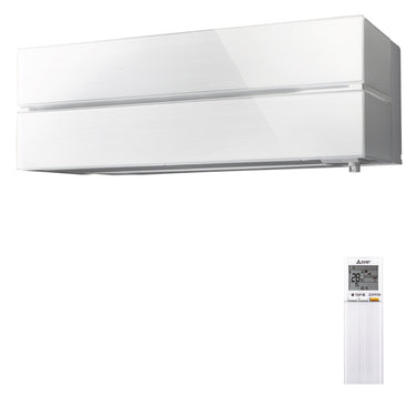 Condizionatore Mitsubishi Electric Kirigamine Style MSZ-LN dual split 9000+9000 BTU inverter A++ wifi esterna 4,2 kW bianco