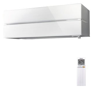 Condizionatore Mitsubishi Electric Kirigamine Style MSZ-LN dual split 9000+9000 BTU inverter A++ wifi esterna 4,2 kW bianco