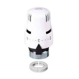 Kit termostatico a squadra completo allacci multistrato 16x2 Caleffi per termosifoni