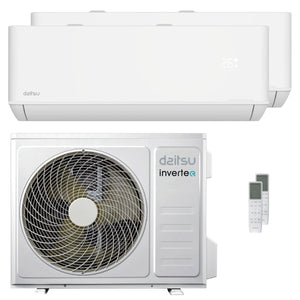 Condizionatore Daitsu Artic TP-4 dual split 12000+12000 BTU inverter A++ wifi unità esterna 5.1 kW