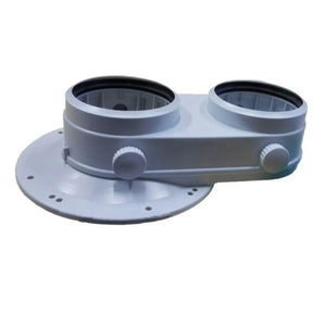 Kit sdoppiato scarico fumi Vaillant ø 80/80 sdoppiatore per caldaie a condensazione Vaillant