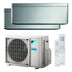 Condizionatore Daikin Stylish dual split 5000+7000 BTU inverter A+++ wifi unità esterna 4,0 kW