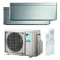 Condizionatore Daikin Stylish dual split 18000+18000 BTU inverter A++ wifi unità esterna 9 kW Daikin