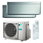 Condizionatore Daikin Stylish dual split 5000+18000 BTU inverter A+++ wifi unità esterna 5,0 kW