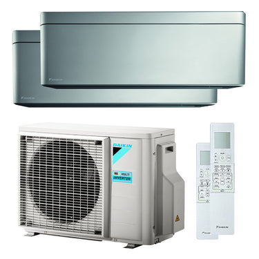 Condizionatore Daikin Stylish dual split 5000+15000 BTU inverter A+++ wifi unità esterna 5,0 kW