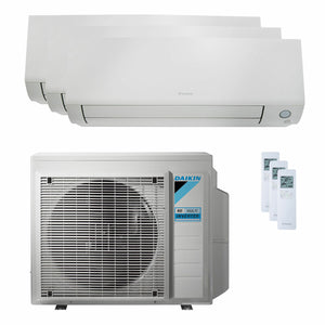 Condizionatore Daikin Perfera All Seasons trial split 7000+7000+12000 BTU inverter A+++ wifi unità esterna 5 kW