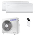Condizionatore Samsung Cebu S2 dual split 12000+18000 BTU inverter A++ wifi unità esterna 6.8 kW