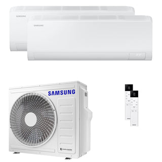 Condizionatore Samsung Cebu S2 dual split 18000+18000 BTU inverter A++ wifi unità esterna 8 kW