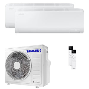 Condizionatore Samsung Cebu S2 dual split 7000+24000 BTU inverter A++ wifi unità esterna 8 kW