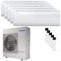 Condizionatore Samsung Windfree Elite S2 penta split 7000+9000+12000+12000+12000 BTU inverter A++ wifi unità esterna 10 kW Samsung