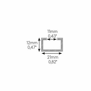 Supporto a pavimento Niccons SUMO LC antivibrante 160x90x450 mm con profilo 21 mm