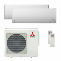Condizionatore Mitsubishi Electric Serie BT dual split 12000+12000 BTU inverter A++ wifi unità esterna 5.4 kW Mitsubishi Electric