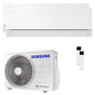 Condizionatore Samsung WindFree Première dual split 7000+18000 BTU inverter A++ wifi unità esterna 5.2 kW Essential White