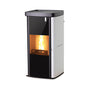Stufa policombustibile Girolami Soft 18 bianca 18 kW idro + kit acs