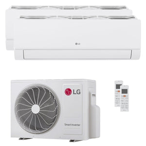Condizionatore LG DUALCOOL Libero Smart dual split 9000+9000 BTU inverter A+++ wifi unità