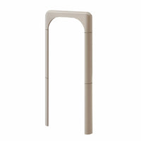 Rivestimento stufa a pellet EK63 BERRY90+ - gruppo Edilkamin - 9 kW stagna ad aria canalizzata Tortora EK63