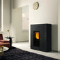 Stufa a pellet Edilkamin Blade2 H 22 Up 22,8 kW Idro WiFi Nero Edilkamin