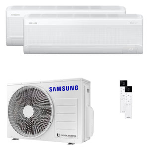 Condizionatore Samsung Windfree Avant S2 dual split 9000+18000 BTU inverter A++ wifi unità esterna 5.2 kW Samsung