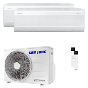 Condizionatore Samsung Windfree Avant S2 dual split 9000+18000 BTU inverter A++ wifi unità esterna 5.2 kW Samsung