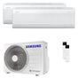 Condizionatore Samsung Windfree Avant S2 dual split 7000+18000 BTU inverter A++ wifi unità esterna 5.2 kW