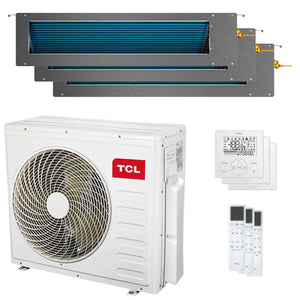 Condizionatore TCL Canalizzabile Serie D trial split 18000+18000+18000 BTU inverter A++ wifi unità esterna 12.2 kW TCL