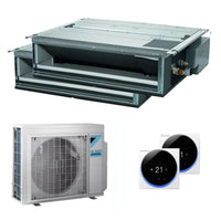Condizionatore Daikin canalizzabile Mini Sky FDXM-F9 dual split 18000+18000 BTU inverter A++ esterna 9 kW Daikin