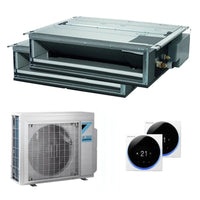 Condizionatore Daikin canalizzabile Mini Sky FDXM-F9 dual split 18000+18000 BTU inverter A++ esterna 9 kW Daikin