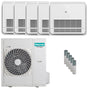 Condizionatore Hisense Console AKT penta split 9000+9000+9000+9000+9000 BTU inverter unità esterna 12.5 kW Hisense