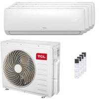 Condizionatore TCL Elite F2 quadri split 9000+9000+9000+18000 BTU inverter A++ wifi unità esterna 9.4 kW