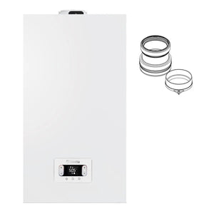 Caldaia a condensazione Beretta CIAO X 25C camera stagna 19 kW metano con kit scarico fumi sdoppiato Beretta