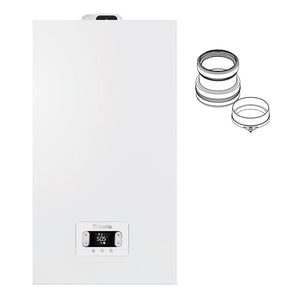 Caldaia a condensazione Beretta CIAO X 25C camera stagna 19 kW GPL con kit scarico fumi sdoppiato Beretta