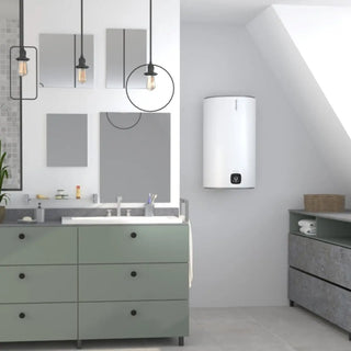 Scaldabagno elettrico Atlantic Genius Steatite Wi-Fi Verticale 100 Litri Atlantic