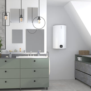 Scaldabagno elettrico Atlantic Genius Steatite Wi-Fi Verticale 100 Litri