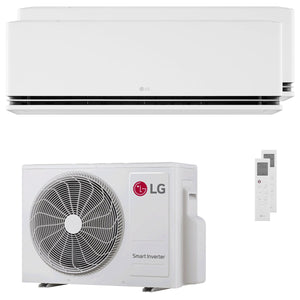 Condizionatore LG DUALCOOL Premium AI dual split 9000+9000 BTU inverter A+++ wifi unità