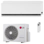 Condizionatore LG DUALCOOL Deluxe AI dual split 9000+9000 BTU inverter A+++ wifi unità esterna 4.1 kW