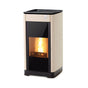 Stufa policombustibile Girolami Furni 18 avorio 17 kW idro + kit acs Girolami