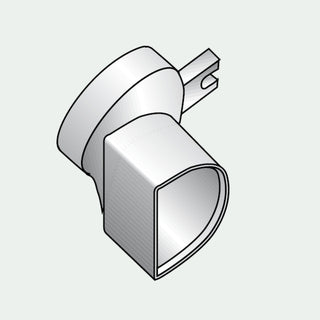 Riduzione di scarico sdoppiato