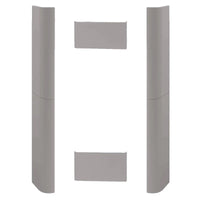 Stufa a pellet Edilkamin Tera H 25 Evo 25 kW WiFi Idro Grigio Chiaro opaco Edilkamin