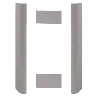 Stufa a pellet Edilkamin Tera H 25 Evo 25 kW WiFi Idro Grigio Chiaro opaco