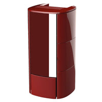 Stufa a pellet MCZ Club Hydromatic 18 M2 18 kW ad acqua bordeaux
