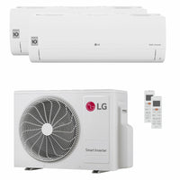 Condizionatore LG DUALCOOL Libero Smart dual split 7000+18000 BTU inverter A+++ wifi unità esterna 5.2 kW