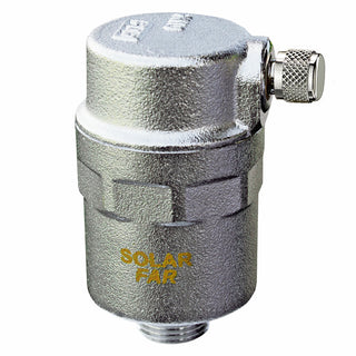 Valvola di sfogo aria FAR per impianti solari 3/8"