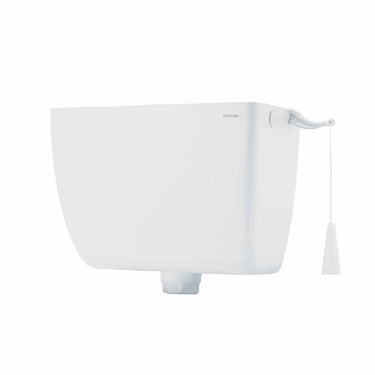 Cassetta esterna alta Bampi BLANKA per WC con catenella