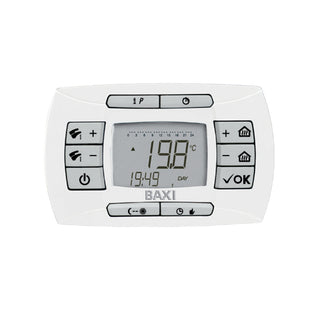 Caldaia  Baxi Luna Air 24 a condensazione camera stagna 20 kW a incasso o da esterno metano e gpl