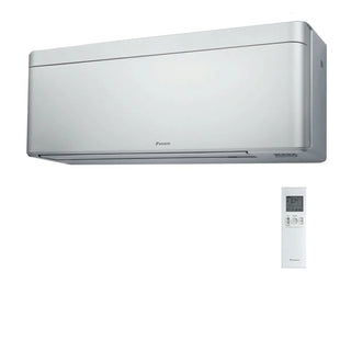 Condizionatore Daikin Stylish Silver dual split 15000+15000 BTU inverter A++ wifi unità esterna 7.8 kW Daikin