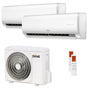 Condizionatore Ferroli Giada dual split 12000+18000 BTU inverter A wifi unità esterna 7.9 kW
