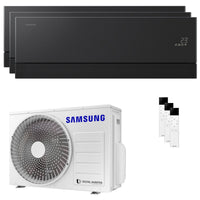 Condizionatore Samsung WindFree Première trial split 7000+9000+12000 BTU inverter A++ wifi unità esterna 5.2 kW Soapstone Charcoal