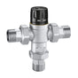 Miscelatore termostatico Caleffi serie 5219 con manopola senza ritorno 1" Caleffi