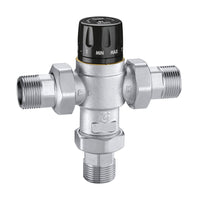 Miscelatore termostatico Caleffi serie 5219 con manopola senza ritorno 1"